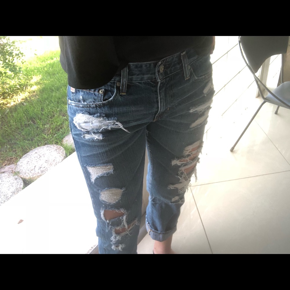 Adriano Goldschmied ex boyfriend Crop jeans